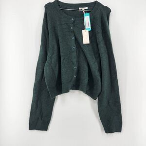 Z Supply Women's Green Large Medina Cozy Cardigan NWT